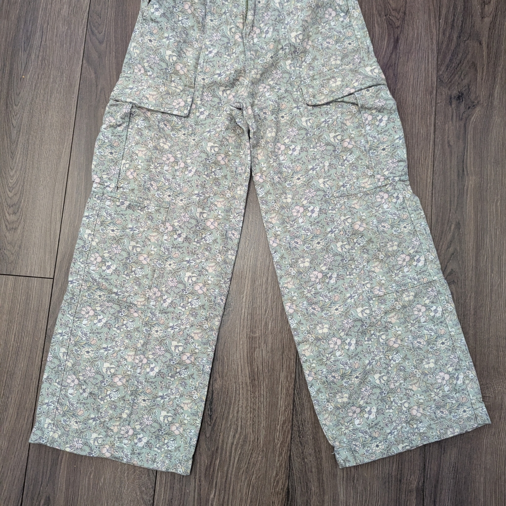 Floral Wide-Leg Pants